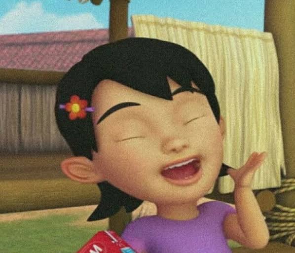 Susanti, salah satu karakter serial animasi Upin & Ipin, viral usai Indonesia menang telak atas Malaysia 4-1 dalam AFF. 